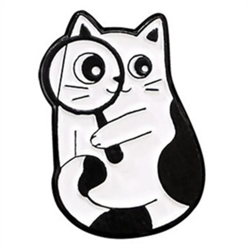 Cartoon Style Cute Animal Alloy Stamping Stoving Varnish Unisex Brooches
