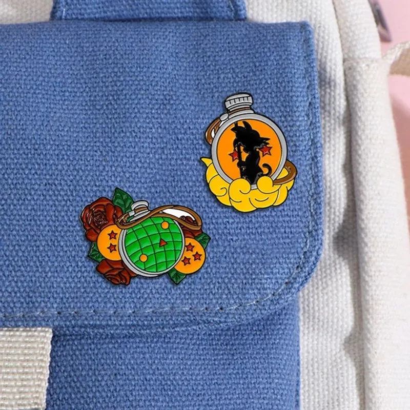 Cartoon Style Cute Cartoon Character Alloy Stamping Stoving Varnish Plating Unisex Brooches Collar Pin