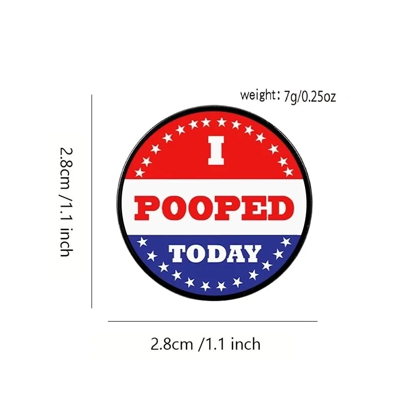 Casual Cartoon Style Cool Style Letter Alloy Printing Unisex Brooches